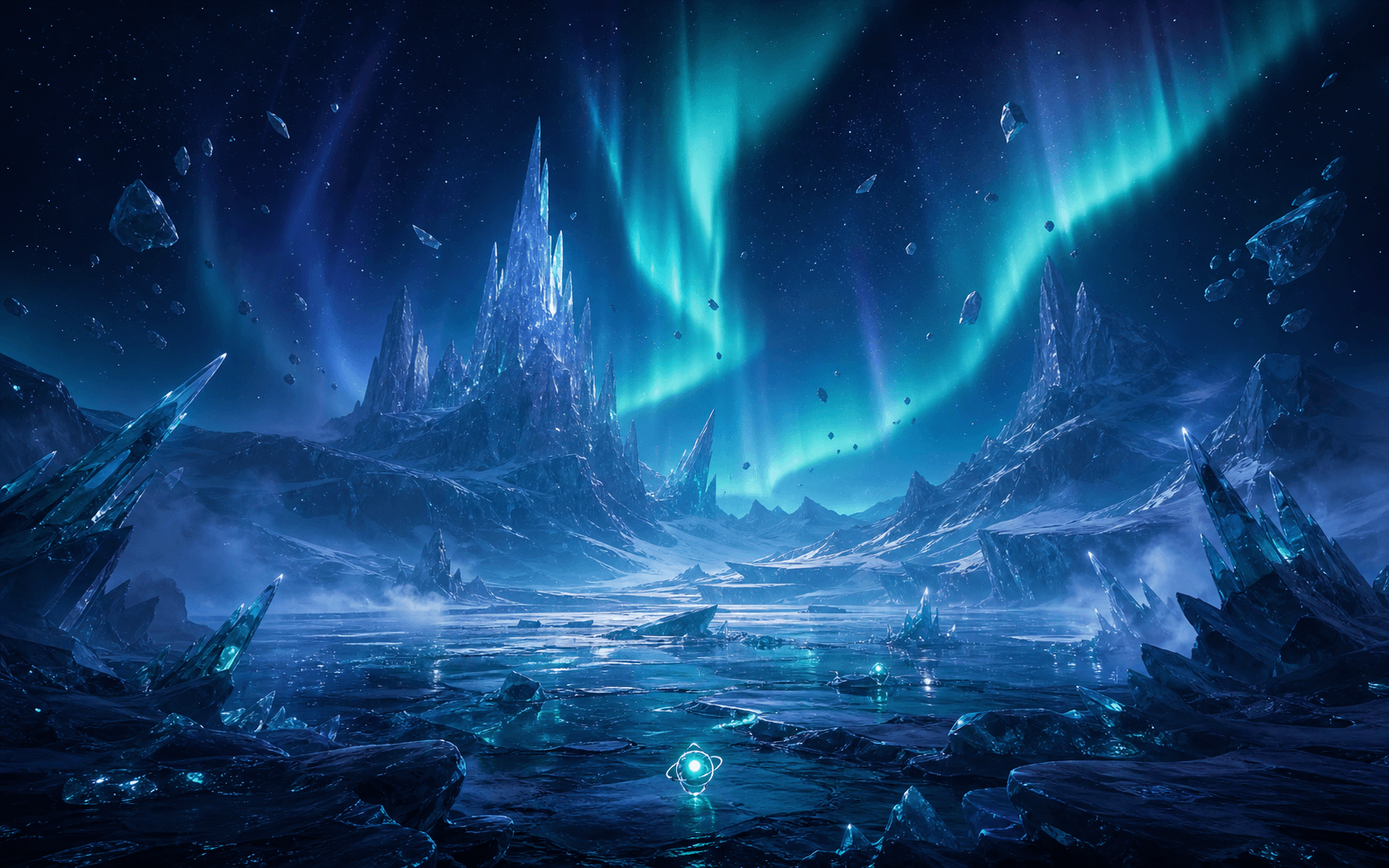 Glacial Drift environment artwork